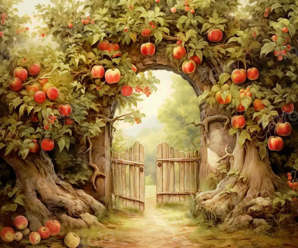 Kate Apple Tree Arch Backdrop Designed by GQ