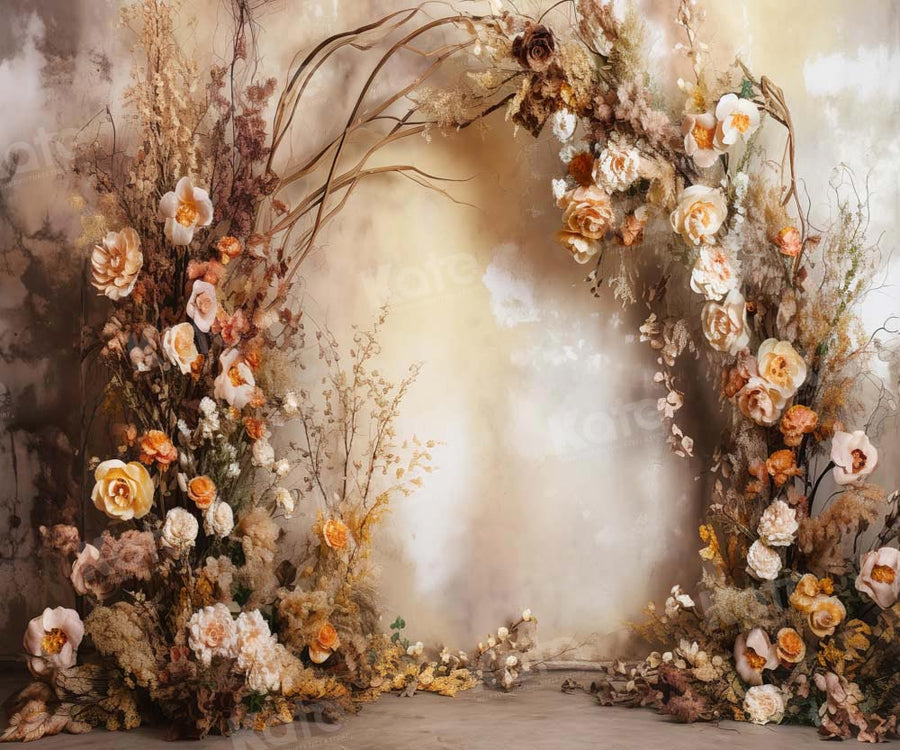 Botanical Backdrop Vintage Floral Arch Botanical Backdrop