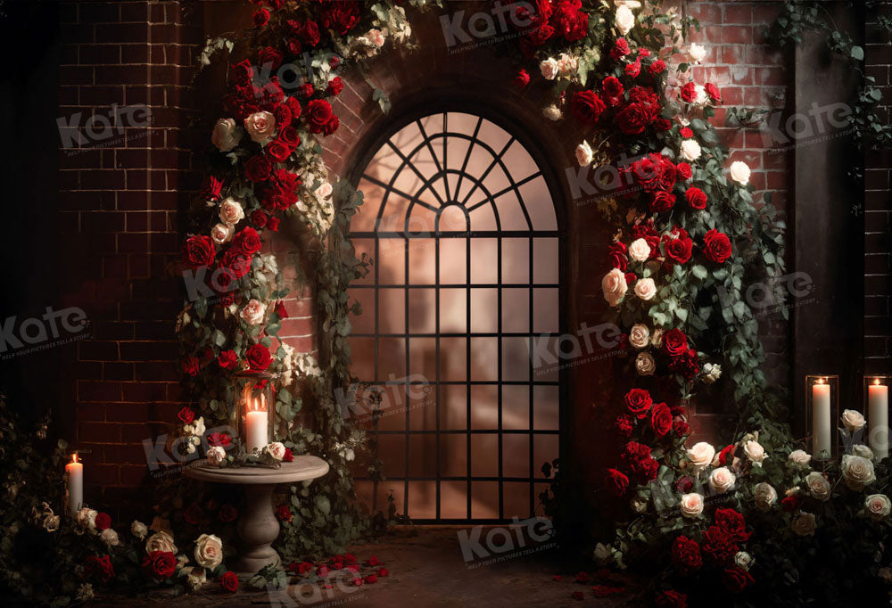 Kate Valentine Rose Arch Backdrop Designed by Chain Photography