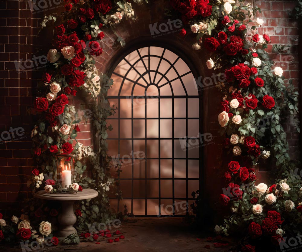 Kate Valentine Rose Arch Backdrop Designed by Chain Photography