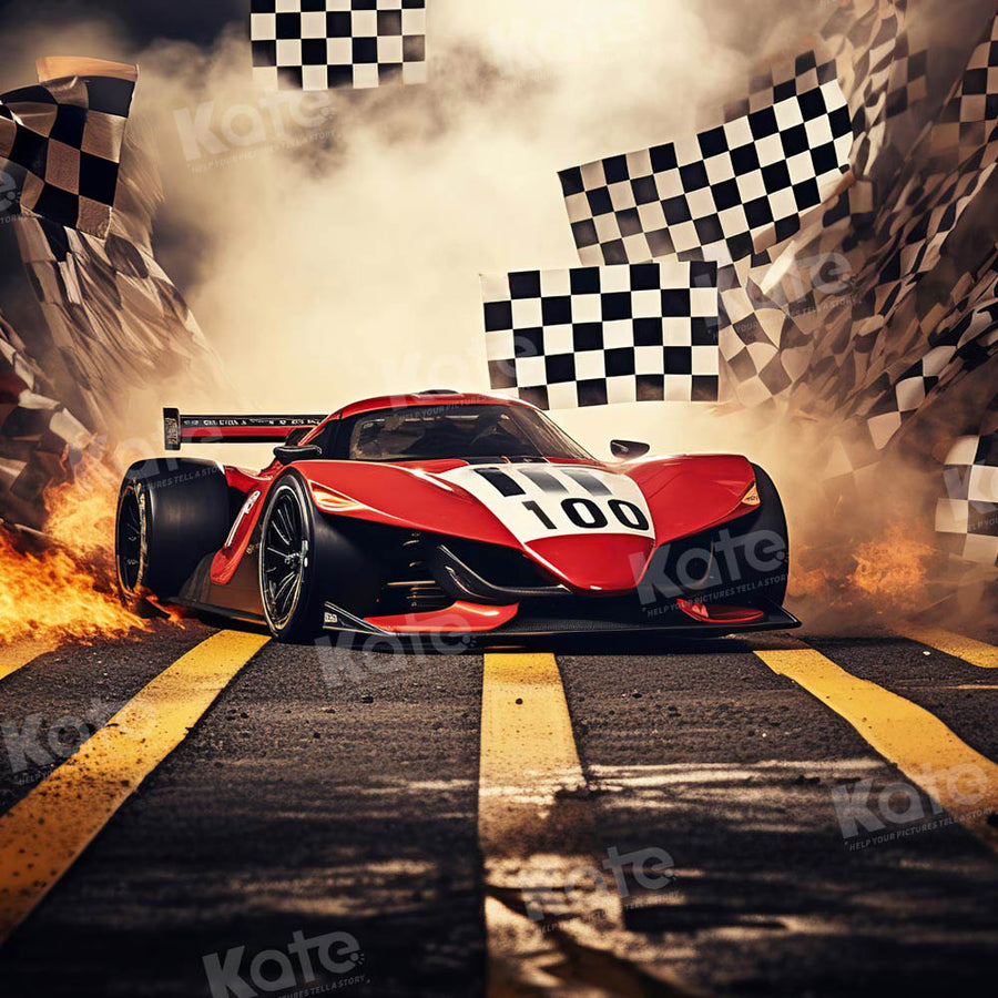 Kate Outdoor Exciting Racing Competition Backdrop Designed by Chain Ph