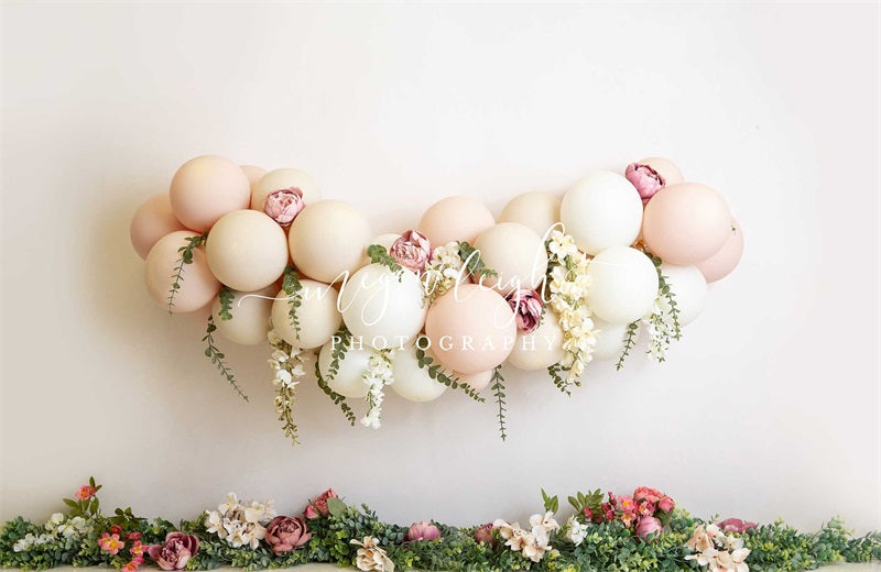 Kate Floral Balloon Backdrop Designed by Megan Leigh Photography