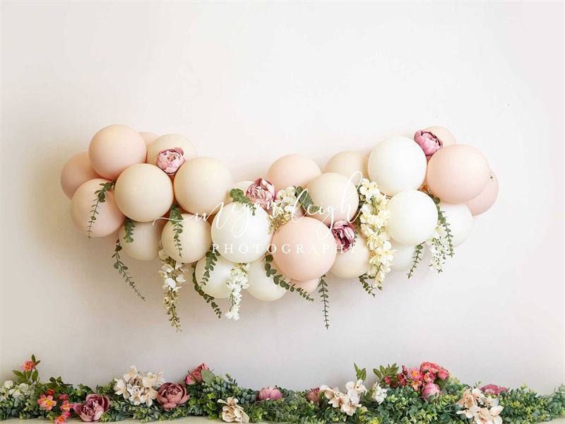 Kate Floral Balloon Backdrop Designed by Megan Leigh Photography