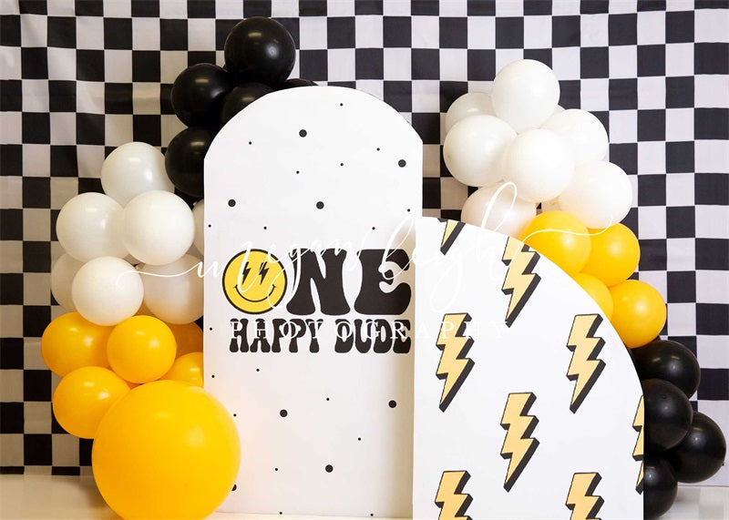 Kate One Happy Dude Backdrop Designed by Megan Leigh Photography