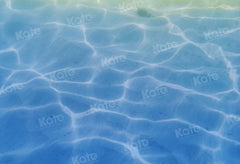 Blauwe zeebodemachtergrond ontworpen door Kate Afbeelding