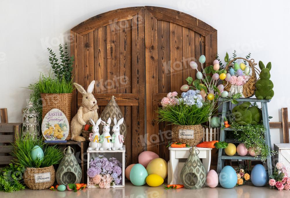 Rustic Easter Springtime Celebration Backdrop