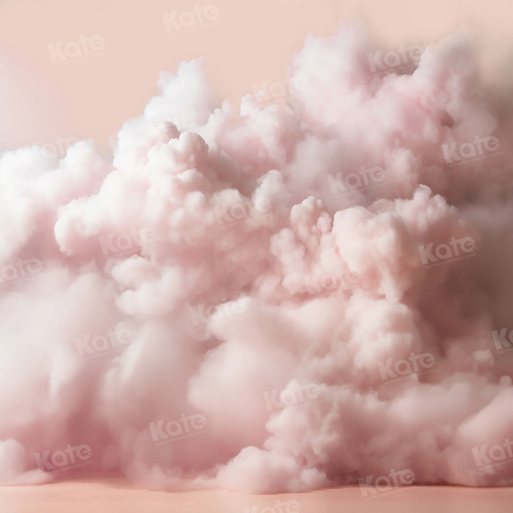 Kate Pink Dreamy Clouds Backdrop Designed by Chain Photography