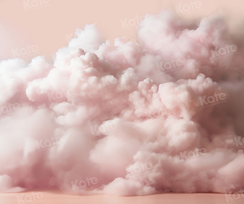 Kate Pink Dreamy Clouds Backdrop Designed by Chain Photography