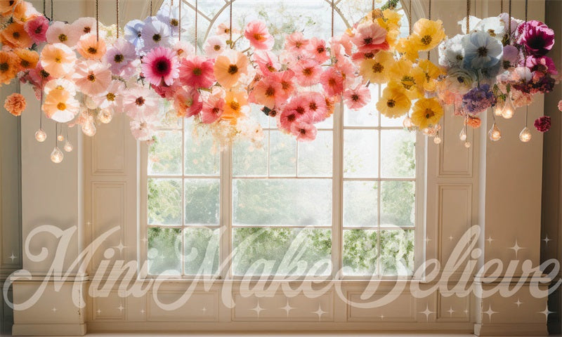 Kate Floral Hanging Interior Backdrop Designed by Mini MakeBelieve