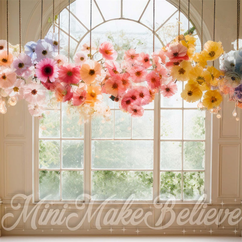 Kate Floral Hanging Interior Backdrop Designed by Mini MakeBelieve