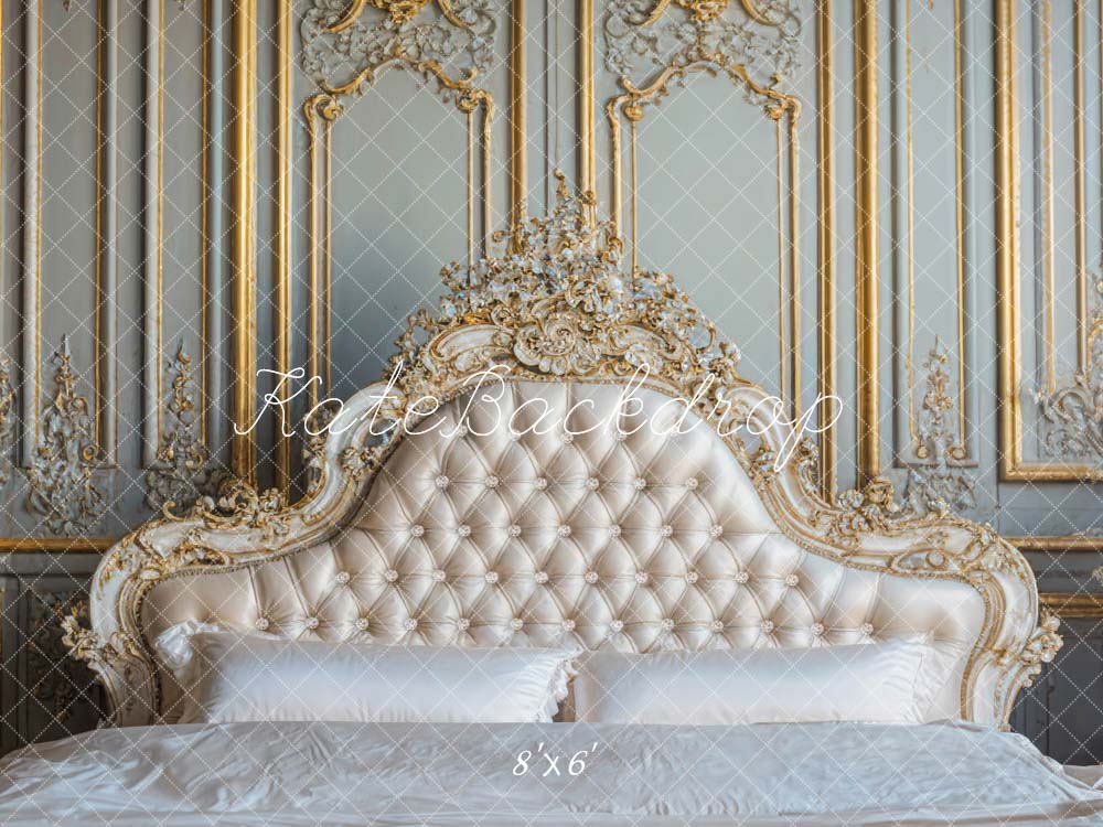 Kate European Style Luxury Bedside Wall Backdrop Designed by Emetselch