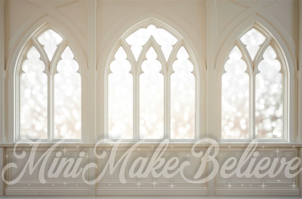 Kate Easter Spring Church Cathedral Windows Backdrop Designed by Mini MakeBelieve