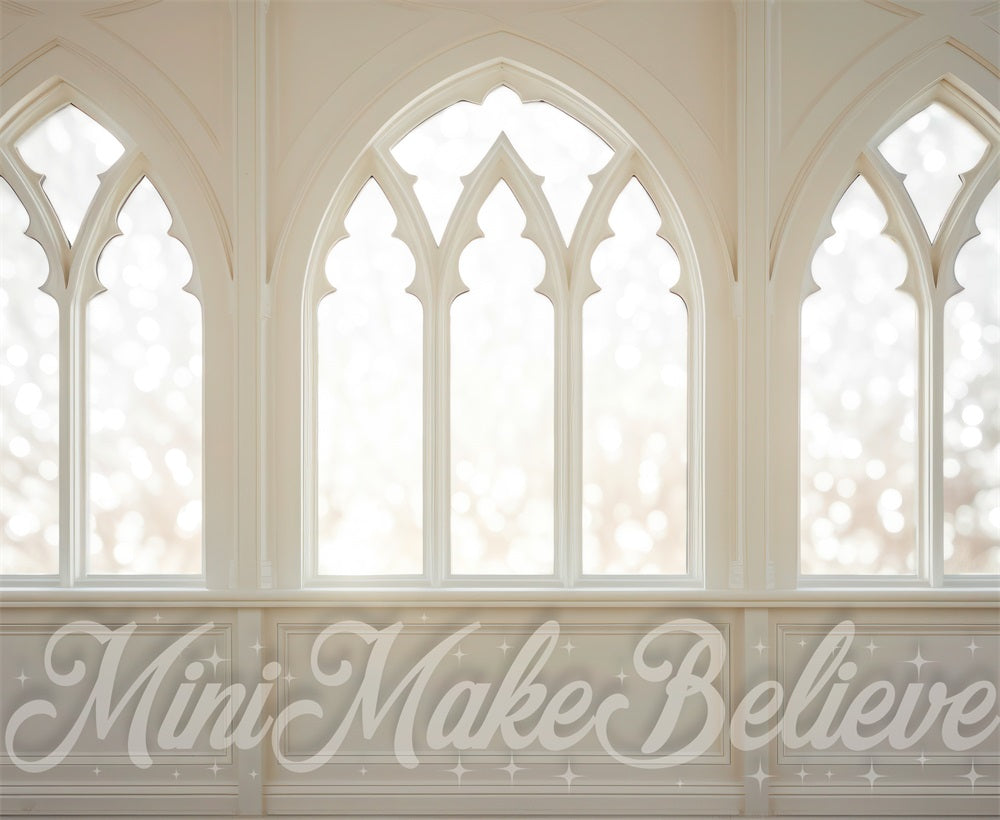 Kate Easter Spring Church Cathedral Windows Backdrop Designed by Mini MakeBelieve
