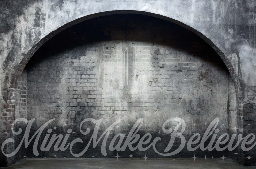 Kate Gray Brick Arch Backdrop Designed by Mini MakeBelieve