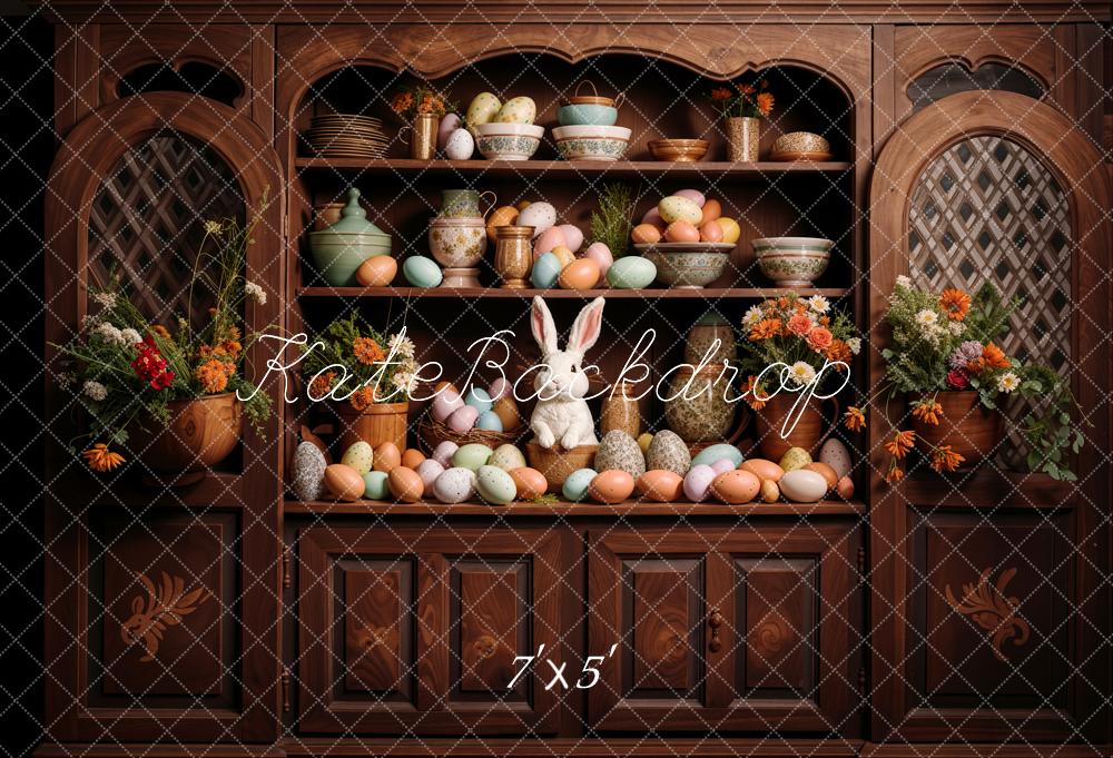 Kate Easter Egg Bunny Cupboard Backdrop Designed by Emetselch