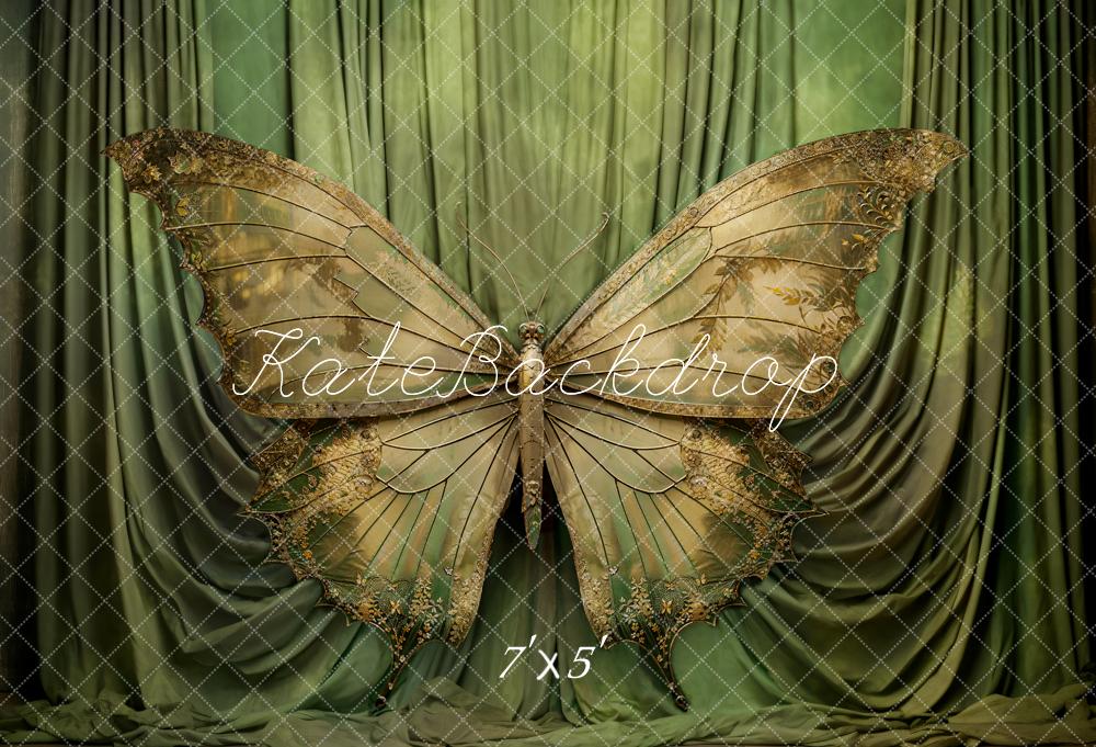 Kate Green Butterfly Curtains Backdrop Designed by Chain Photography