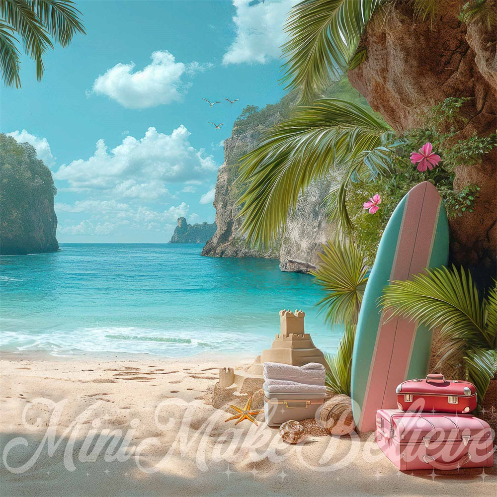 Kate Summer Vacation Backdrop Designed by Mini MakeBelieve