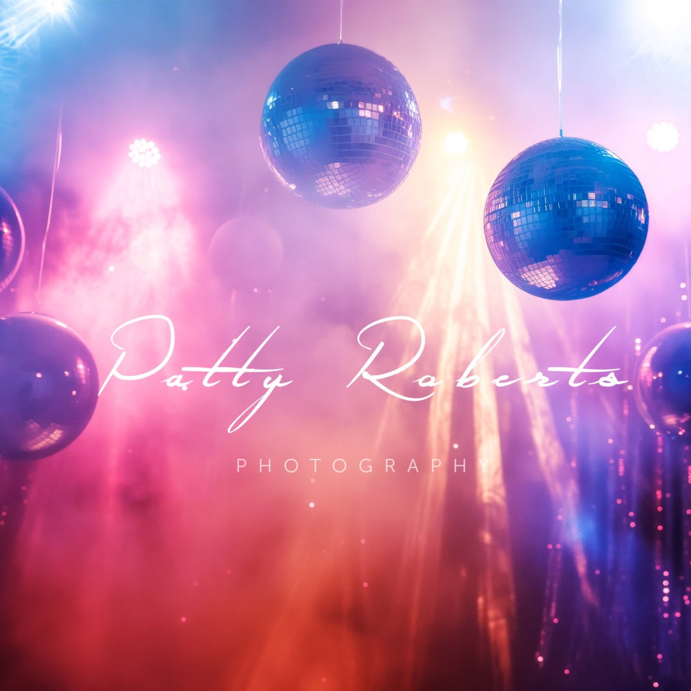 Kate Disco Balls Backdrop Designed by Patty Robert