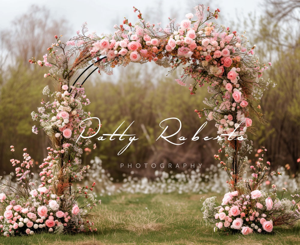 Kate Spring Wedding Arch Backdrop Designed by Patty Robert