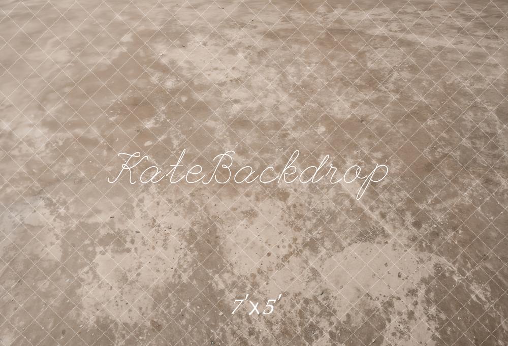 Kate Abstract Light Brown Beige Floor Backdrop Designed by Kate Image