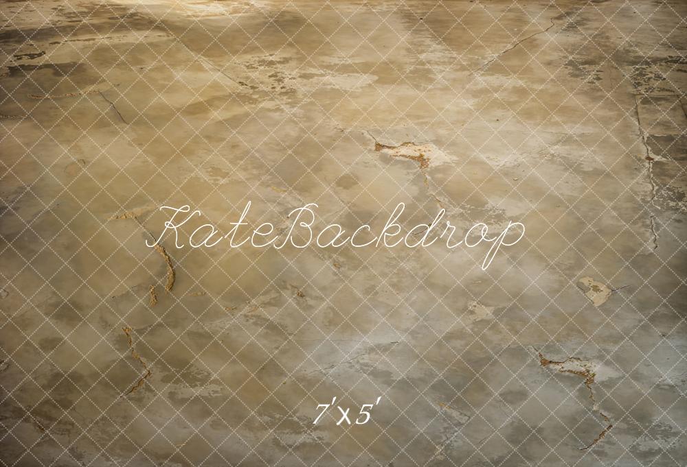 Kate Abstract Texture Brown Land Floor Backdrop Designed by Kate Image