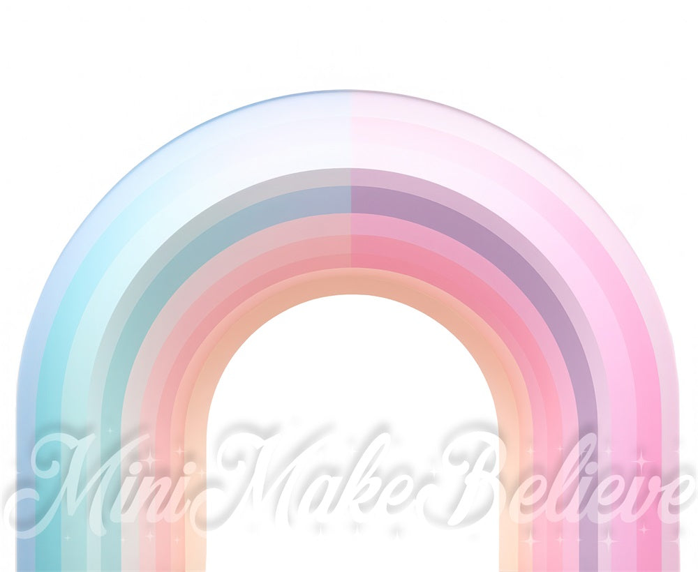 Kate 3D Colorful Rainbow Arch Backdrop Designed by Mini MakeBelieve