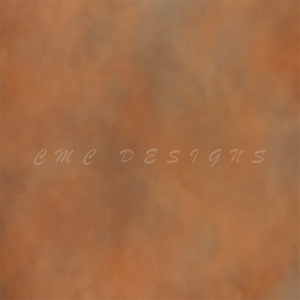 Kate Abstract Orange Brown Pumpkin Spice Gradient Texture Backdrop Designed by Candice Compton
