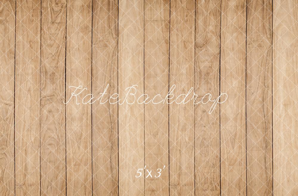 Kate Light Brown Wooden Floor Backdrop Designed by Kate Image