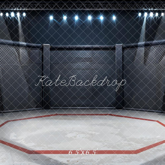 Professional MMA Octagon Cage Backdrop