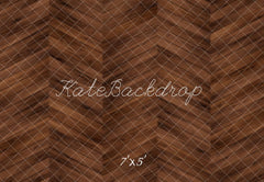 Fondo de suelo de madera marrón oscuro diseñado por Kate y creado por Kate Image.