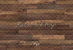 Fondo de madera con rayas marrones diseñado por Kate Imagen