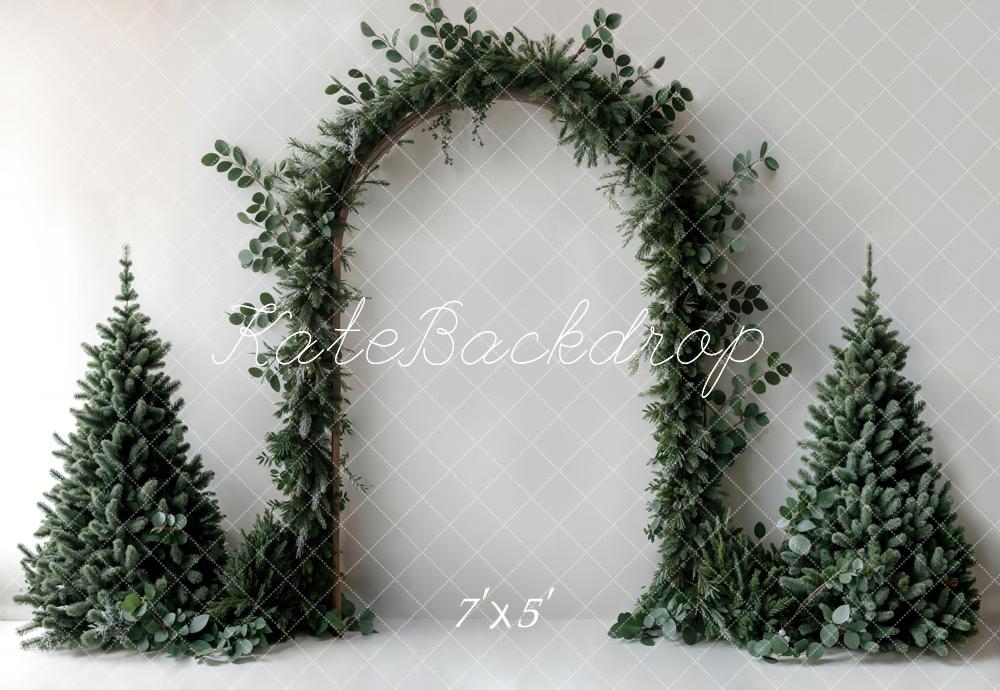 Greeniery Backdrop Arch Evergreen Arch and Pine Tree Backdrop