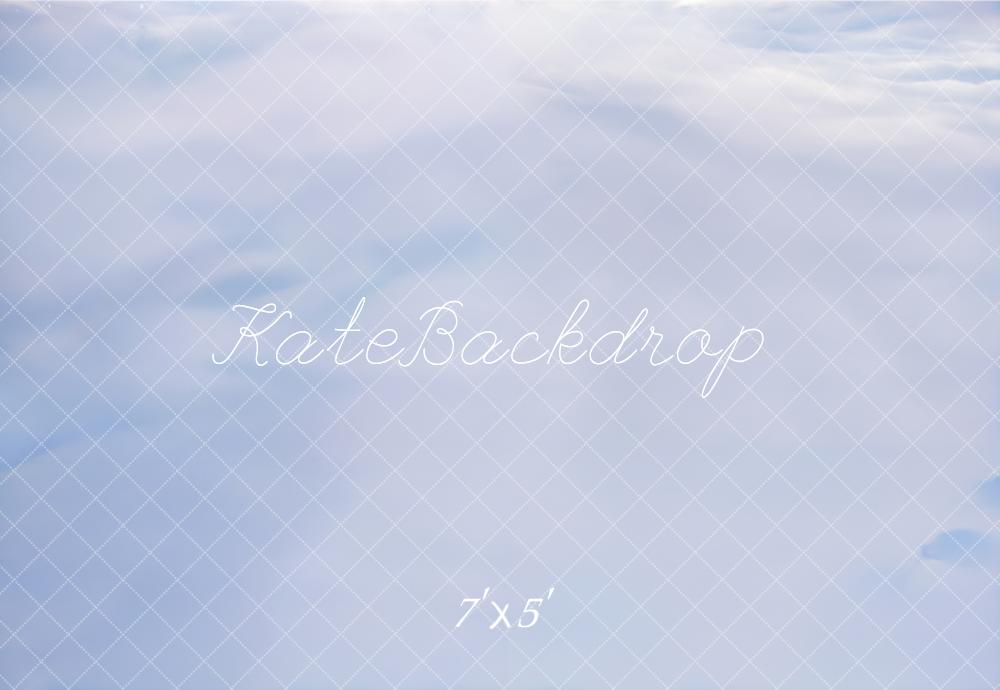 Fondo de Suelo de Nieve Blanca de Invierno Diseñado por Kate Image