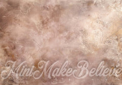 Kate Dark Cream Abstract Texture Floor Designed by Mini MakeBelieve