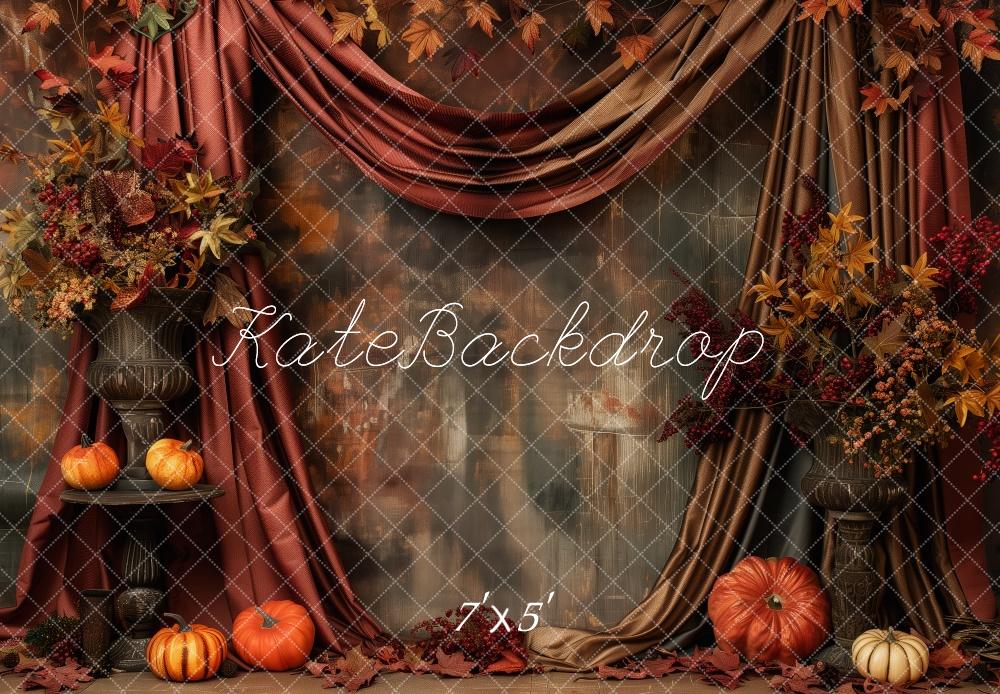 Fall Master Backdrops Autumn Harvest Rustic Draped Backdrop