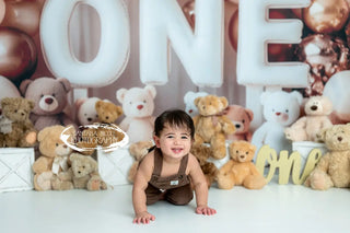 Backdrop Teddy Bear ONE Cake Smash Designed by Patty Roberts