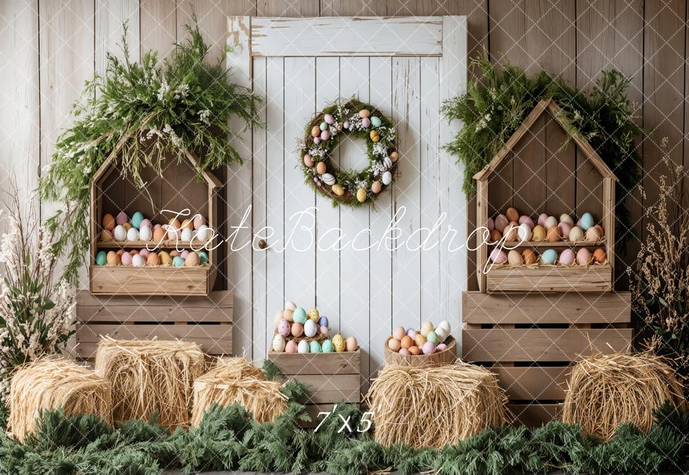 Rustic Easter Spring Celebration Backdrop