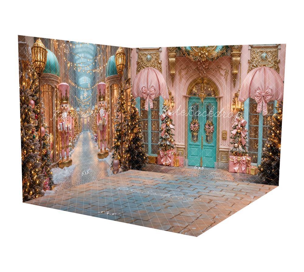 Kate Christmas Street Nutcracker Shop Lights Room Set