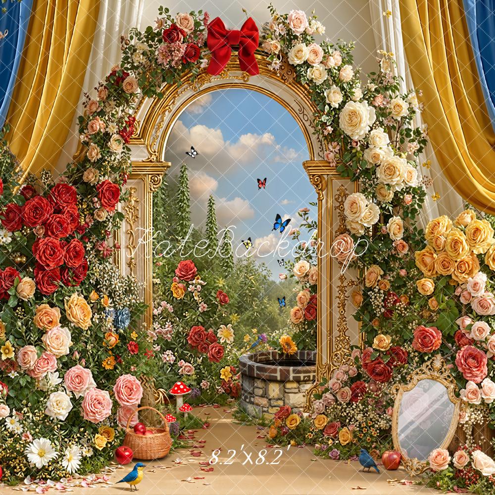 KBPA 2025 Kate Princess Flower Arch Garden Curtain Backdrop Designed by Emetselch