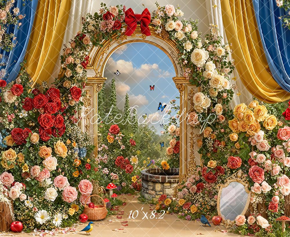 KBPA 2025 Kate Princess Flower Arch Garden Curtain Backdrop Designed by Emetselch