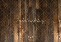 Kate Brown Wood Plank Floor Printed Backdrop Designed by Kate Image