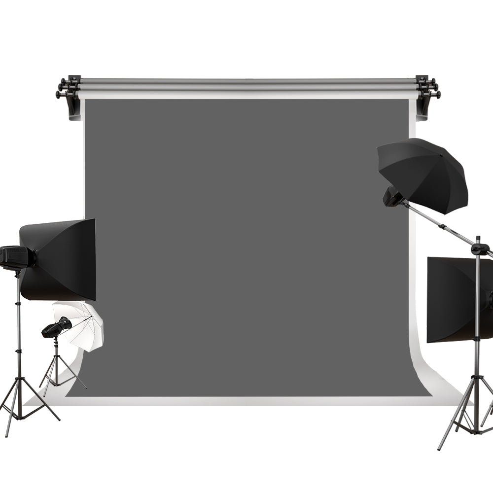 Kate Solid Gray Cloth Printed Backdrop Portrait Photography