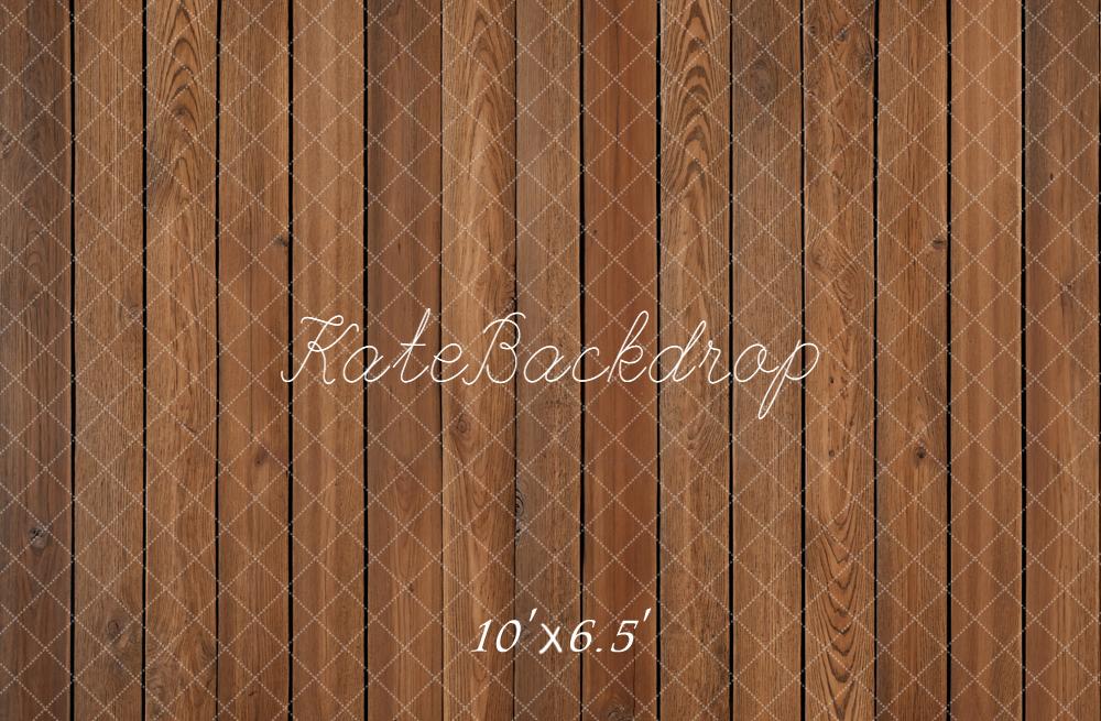 Kate Brown Wood Vinyl Backdrop