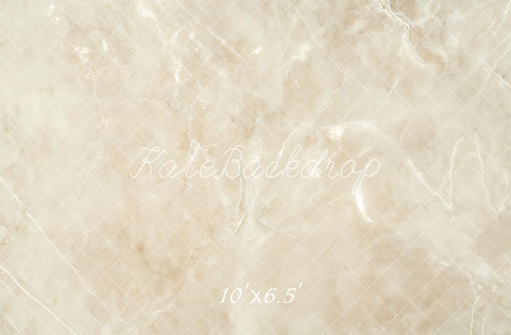 Kate Beige Marble Stone Vinyl Backdrop