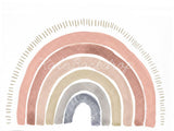 Kate Boho Rainbow Printed Backdrop Designed by Mandy Ringe Photography