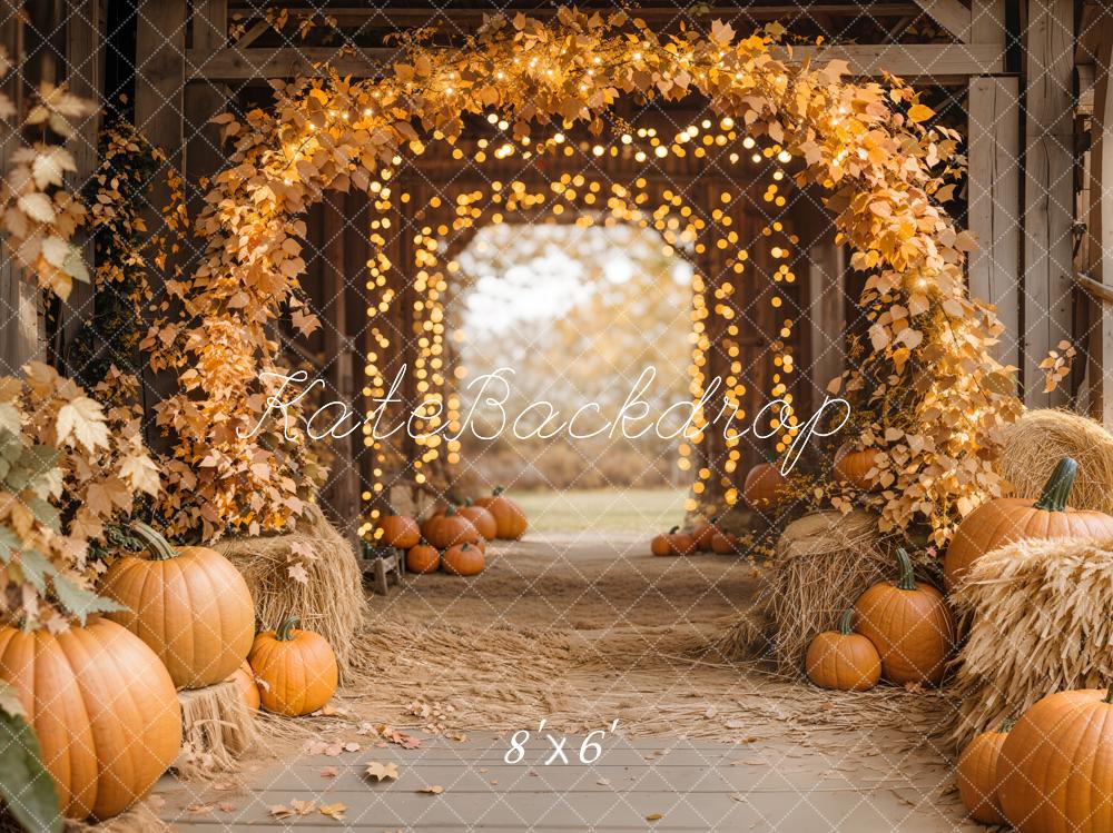 autumnページ Autumn Pumpkin Archway Harvest Backdrop