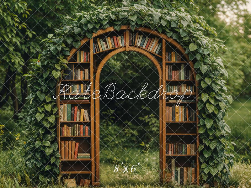 Enchanted Garden Literary Arch Backdrop