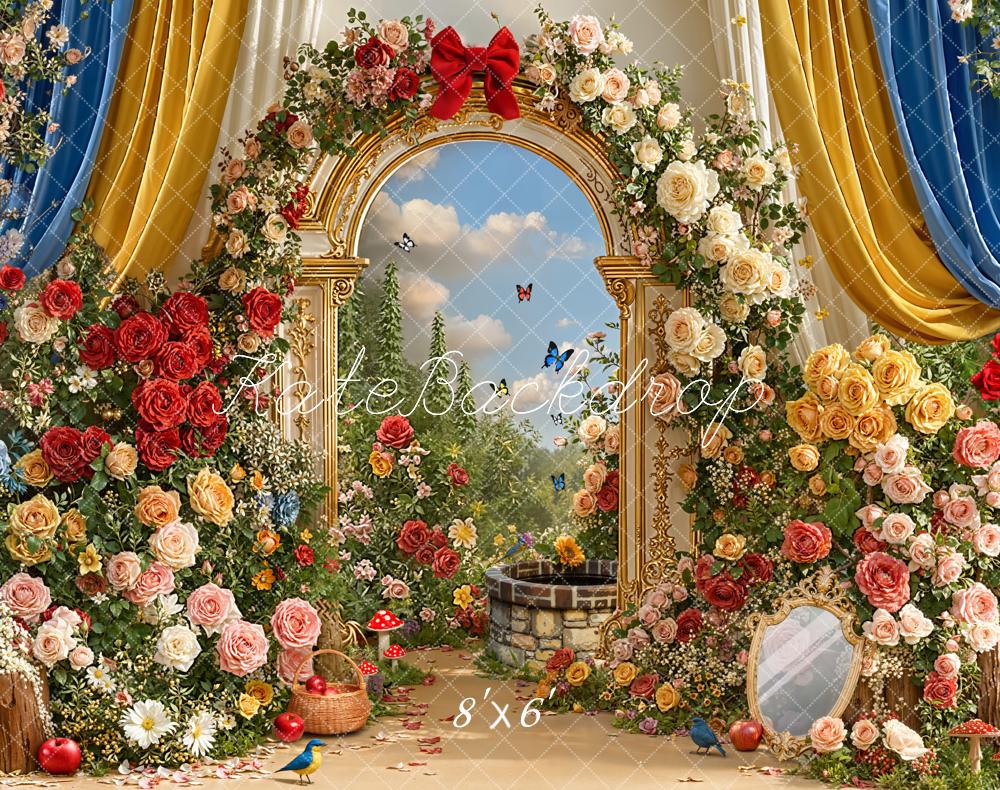 KBPA 2025 Kate Princess Flower Arch Garden Curtain Backdrop Designed by Emetselch