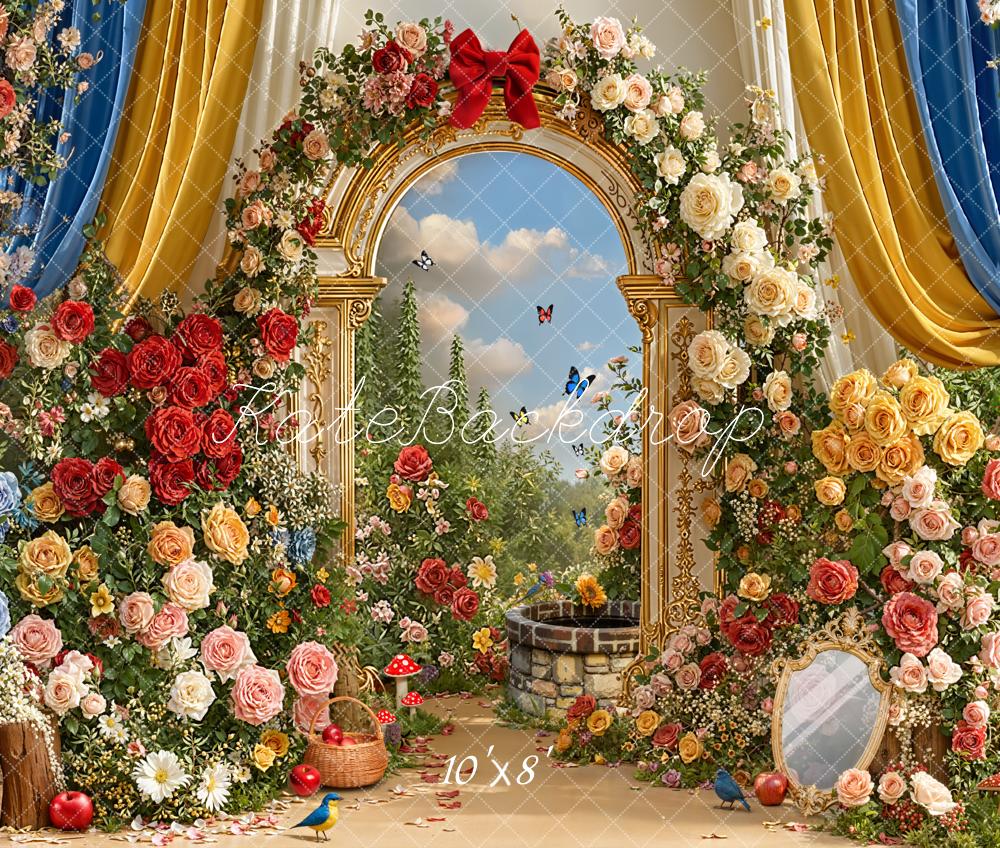 KBPA 2025 Kate Princess Flower Arch Garden Curtain Backdrop Designed by Emetselch