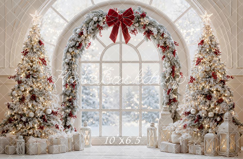Kate Christmas Combination Printed Backdrops for Photography( 4 Backdrops in Total)